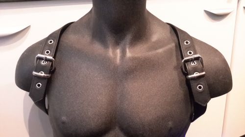 Leather  X Shoulder Harness (Buckles)