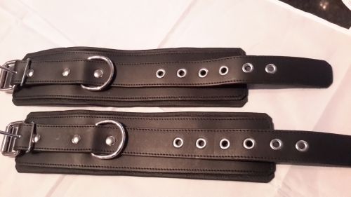 Leather Ankle Restraints (Pair)