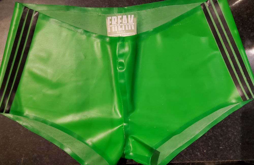 Retro Micro Shorts Vibrant Green