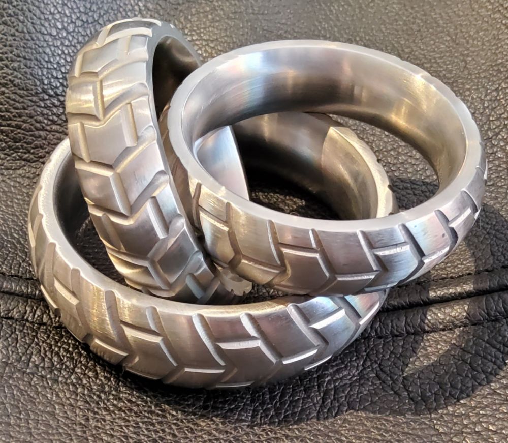 Heavy Metal Tyre Cockring